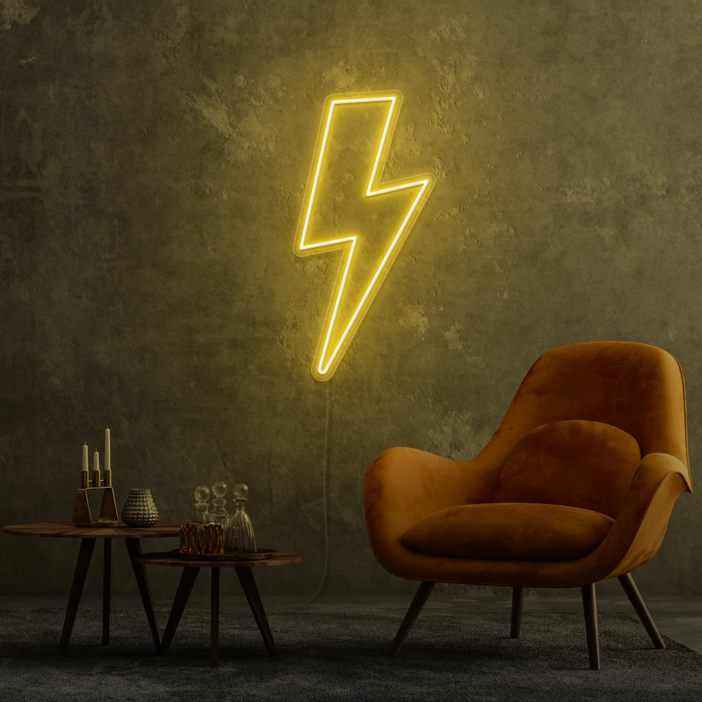 Lightning bolt store led