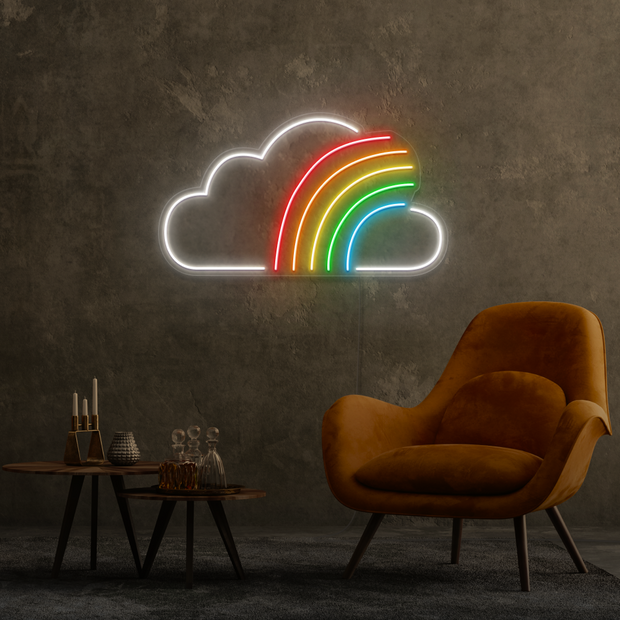 Rainbow Cloud Neon Signs