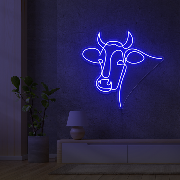 Cow Line Art