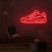 Max Air Shoe Neon Wall Art